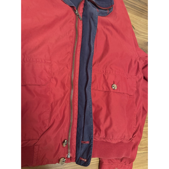 Vintage Eddie Bauer Red Bomber Jacket Men’s M 90s - Picture 12 of 12